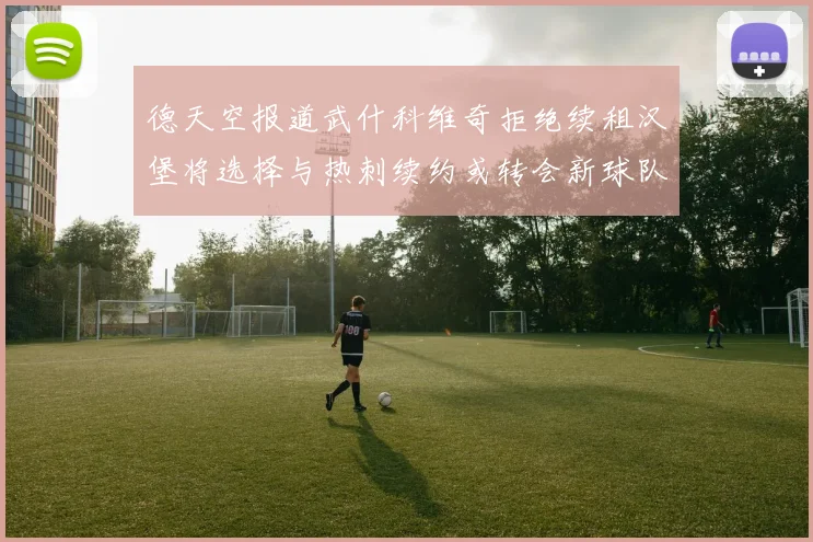 德天空报道武什科维奇拒绝续租汉堡将选择与热刺续约或转会新球队